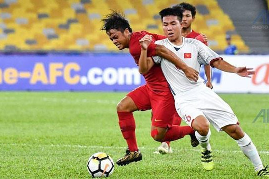 U16 Việt Nam đánh rơi chiến thắng trước U16 Indonesia
