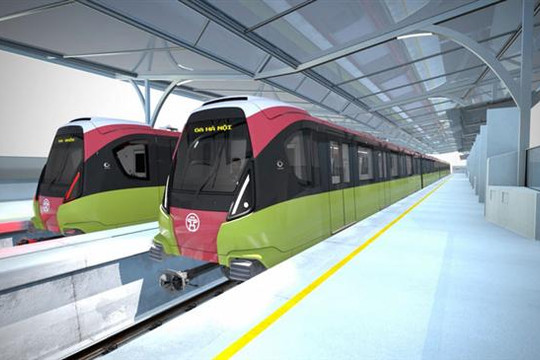 Hơn 80% người dân hài lòng với mẫu tàu đường sắt đô thị Nhổn - Ga Hà Nội