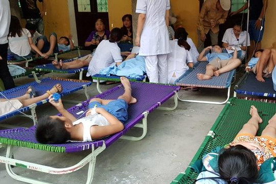 Vụ 352 học sinh Ninh Bình ngộ độc thực phẩm: Nghi do ruốc gà bị nhiễm khuẩn