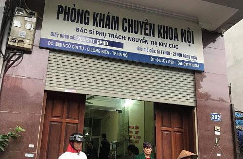 Chủ tịch UBND TP Hà Nội chỉ đạo kiểm tra thông tin cháu bé tử vong ở phòng khám tư