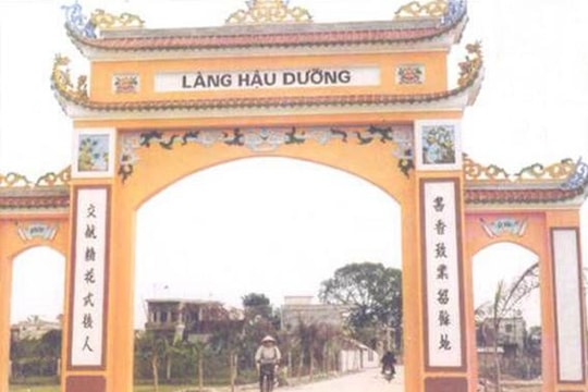 Làng Hậu Dưỡng và chùa Hải Ngạn