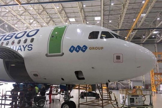 Hé lộ những hình ảnh đầu tiên của máy bay Bamboo Airways