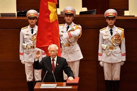 Phát biểu nhậm chức Chủ tịch nước CHXHCN Việt Nam của đồng chí Nguyễn Phú Trọng