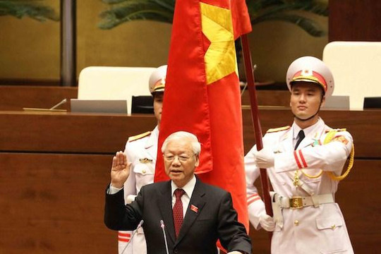 Tổng Bí thư Nguyễn Phú Trọng được Quốc hội bầu giữ chức Chủ tịch nước