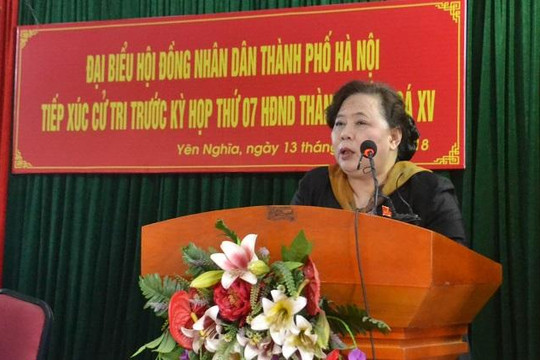 Chủ tịch HĐND TP Nguyễn Thị Bích Ngọc: Đảm bảo môi trường sống phải bắt đầu từ khu dân cư