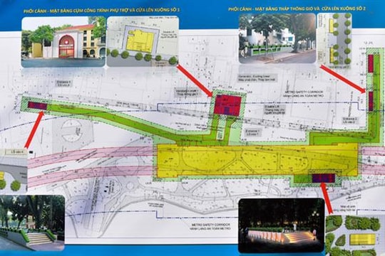 Góp ý quy hoạch tổng mặt bằng ga ngầm C9