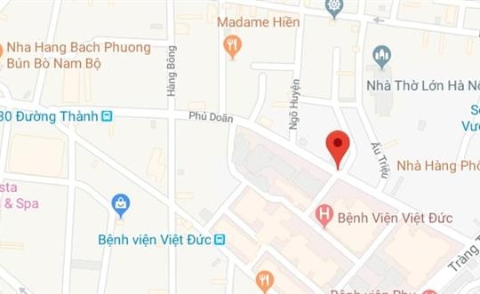 Phố Phủ Doãn, quận Hoàn Kiếm, Hà Nội.