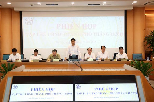 UBND TP Hà Nội xem xét dự án đầu tư mạng lưới quan trắc môi trường và xử lý rác thải nguy hại