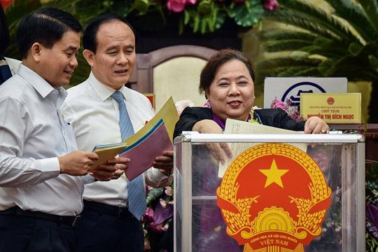 Kết quả lấy phiếu tín nhiệm đối với 36 chức danh lãnh đạo Hà Nội