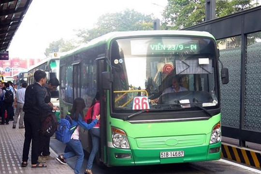 TP Hồ Chí Minh thí điểm thẻ xe buýt thông minh trên 9 tuyến