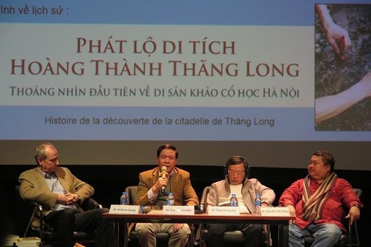 Sách “Phát lộ di tích Hoàng Thành Thăng Long”: Câu chuyện từ lòng đất