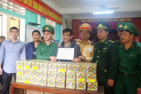 Hà Tĩnh: Bắt giữ đối tượng mang 63kg pháo nổ từ Quảng Bình ra Hà Tĩnh tiêu thụ