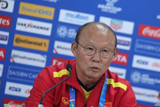 HLV Park Hang-seo: ''Việt Nam bắt buộc phải thi đấu xuất sắc khi đối đầu Iran''