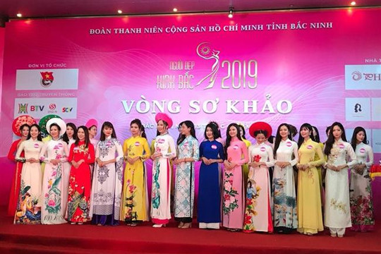30 người đẹp vào vòng chung kết “Người đẹp Kinh Bắc 2019”
