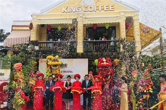 King Coffee tiếp tục khai trương quán mới tại Hội An.