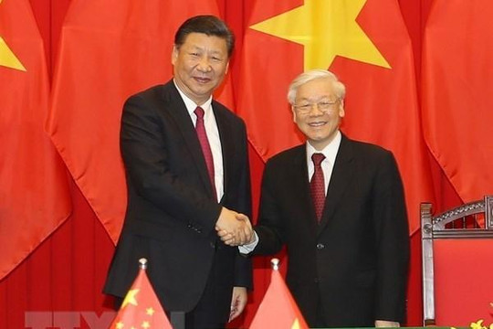 Điện mừng nhân kỷ niệm 69 năm Ngày thiết lập quan hệ ngoại giao Việt Nam - Trung Quốc