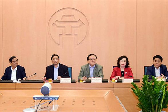 Đánh giá kết quả phối hợp công tác giữa Ban Tổ chức Trung ương với Ban Thường vụ Thành ủy Hà Nội