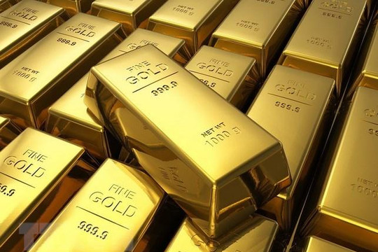 Giá vàng châu Á tăng lên mức cao nhất trong 8 tháng qua