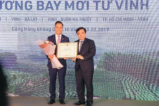 Bamboo Airways chính thức khai trương 4 đường bay từ Vinh, giá vé ưu đãi từ 149.000 đồng