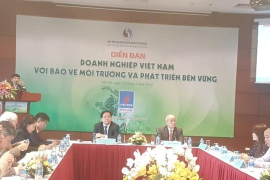 Diễn đàn Doanh nghiệp Việt Nam với bảo vệ môi trường và phát triển bền vững