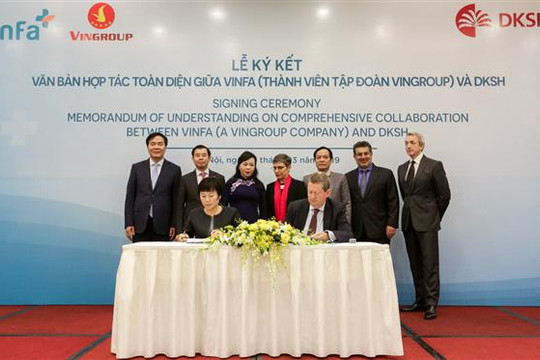 VINGROUP ký kết hợp tác chiến lược với Tập đoàn DKSH.