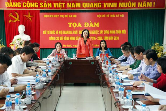 Nữ trí thức Hà Nội tham gia phát triển nông nghiệp, xây dựng nông thôn mới