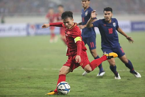 Quang Hải:"Không bất ngờ khi thắng Thái Lan 4-0"