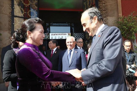 Chủ tịch Quốc hội kết thúc tốt đẹp chuyến thăm chính thức Vương quốc Maroc, lên đường thăm CH Pháp