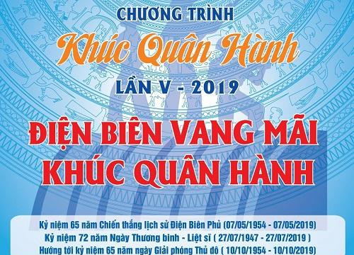 Khúc quân hành lần thứ V, năm 2019 mang tên Điện Biên - Vang mãi khúc quân hành