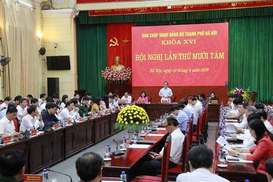 Hà Nội: Đánh giá tình hình thực hiện nhiệm vụ chính trị 3 tháng đầu năm 2019