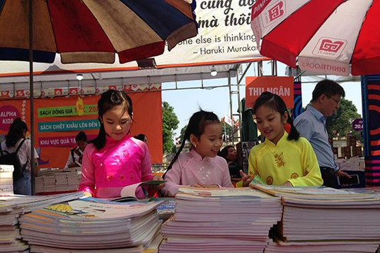 Nhiều hoạt động phong phú  kỷ niệm 5 năm Ngày sách Việt Nam