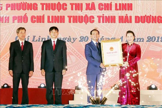 Thành lập thành phố Chí Linh thuộc tỉnh Hải Dương