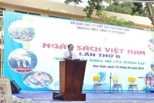 Trường THCS - THSP Lý Tự Trọng hưởng ứng Ngày sách Việt Nam lần thứ VI