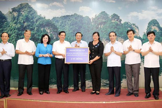 Đoàn công tác thành phố Hà Nội thăm và làm việc tại tỉnh Tuyên Quang