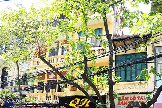 Thay “áo mới” cho các ngôi nhà trong phố cổ Hà Nội