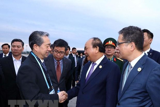 Thủ tướng Nguyễn Xuân Phúc kết thúc tốt đẹp tham dự Diễn đàn Vành đai và Con đường