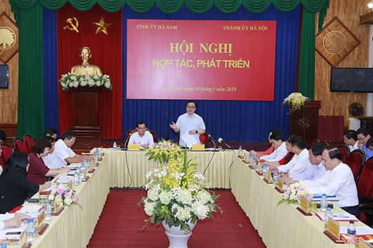 Hà Nội - Hà Nam: Đẩy mạnh kết nối và mở rộng hợp tác trên nhiều lĩnh lực