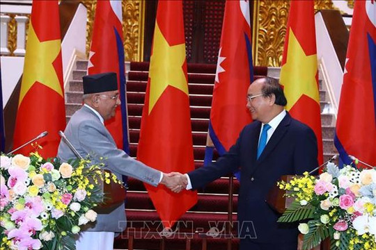 Tuyên bố chung giữa nước Cộng hòa xã hội chủ nghĩa Việt Nam và Cộng hòa Dân chủ Liên bang Nepal