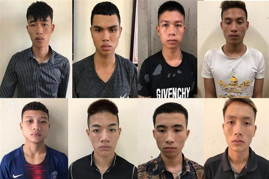 Hà Nội: Bắt giữ nhóm cướp giật tài sản trên đại lộ Thăng Long
