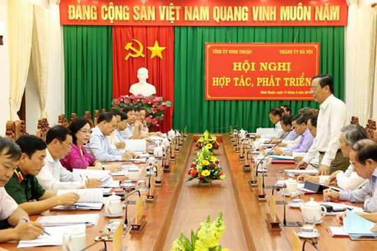 Hà Nội và Ninh Thuận tạo bước tiến mới về hợp tác - phát triển