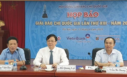 Giải Báo chí quốc gia lần thứ XIII - 2018 chốt số giải A và B