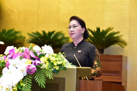 Phát biểu bế mạc kỳ họp thứ bảy của Chủ tịch Quốc hội Nguyễn Thị Kim Ngân