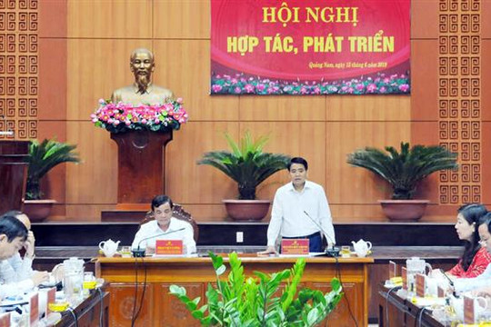 TP Hà Nội và tỉnh Quảng Nam hợp tác, phát triển toàn diện