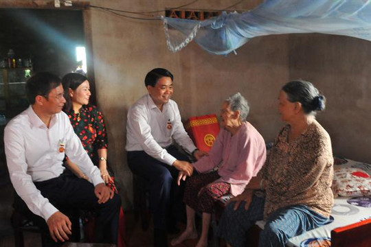 Đoàn công tác của TP Hà Nội thăm hỏi, tặng quà tại tỉnh Bà Rịa - Vũng Tàu