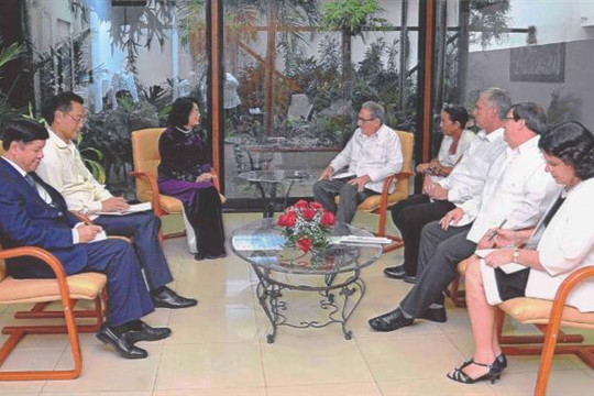 Tăng cường hơn nữa quan hệ hữu nghị truyền thống, hợp tác toàn diện Việt Nam - Cuba