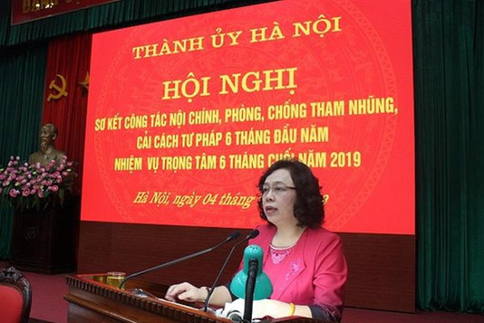 Hà Nội thành lập 3 đoàn kiểm tra về công tác phòng, chống tham nhũng