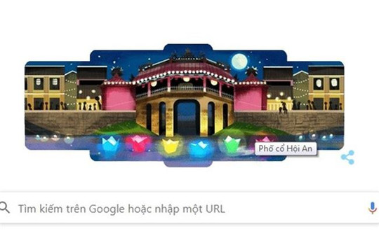 Phố cổ Hội An lần đầu xuất hiện trên Google Doodle