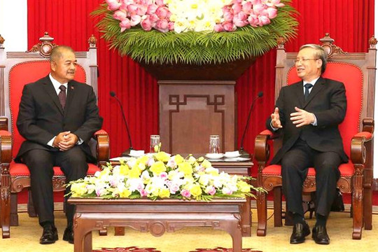 Gìn giữ, vun đắp mối quan hệ đoàn kết đặc biệt Việt Nam - Lào