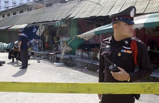 Thủ đô Bangkok của Thái Lan xảy ra hàng loạt vụ đánh bom