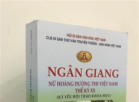 Ra mắt sách “Ngân Giang - Nữ hoàng đường thi Việt Nam thế kỷ XX”